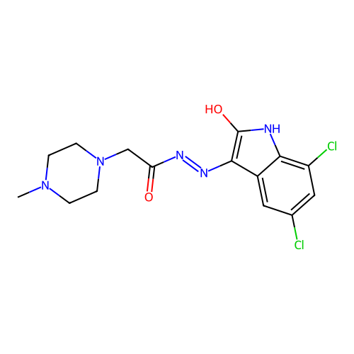 6-Fluoro-4-hydroxy (1H)indazole structure