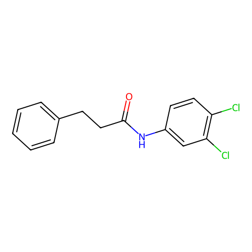 N-(3,4-二氯苯基)-3-苯基丙酰胺 structure