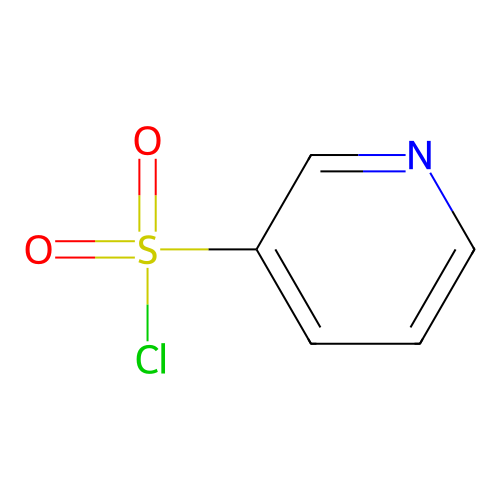 Pyridine-3-sulfonyl chloride structure