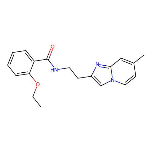 2-ethoxy-N-(2-(7-methylimidazo[1,2-a]pyridin-2-yl)ethyl)benzamide structure