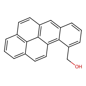Benzo(a)pyrene-10-methanol structure