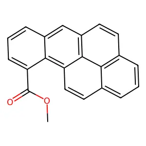 Methyl benzo(pqr)tetraphene-10-carboxylate structure