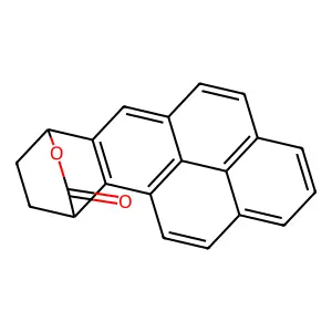 7,8,9,10-Tetrahydro-7,10-(epoxymethano)benzo(pqr)tetraphen-13-one structure
