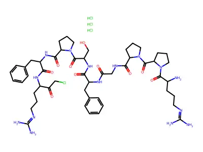 缓激肽氯甲基酮 structure