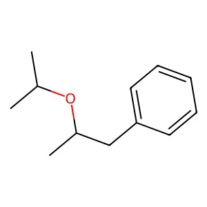 Benzene, (2-(1-methylethoxy)propyl)- structure
