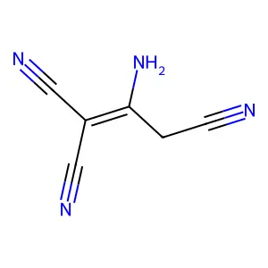 2-Amino-1-propene-1,1,3-tricarbonitrile structure