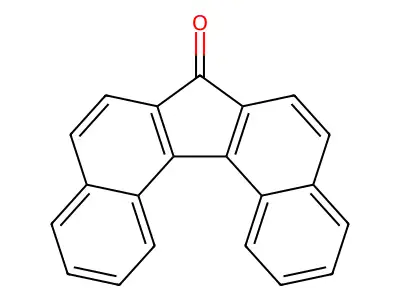 7H-Dibenzo(c,g)fluoren-7-one structure