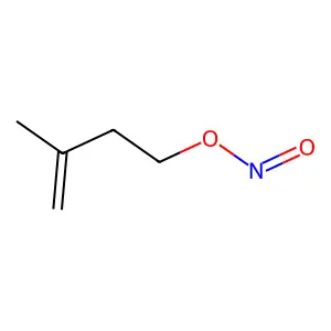 3-甲基-3-丁烯基亚硝酸酯 structure