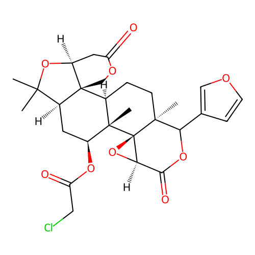 Epilimonol Chloroacetate structure