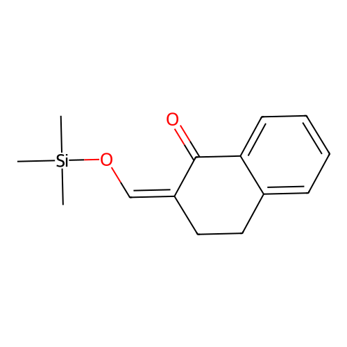 2-(Trimethylsilyloxymethylidene)-3,4-dihydronaphthalen-1-one structure