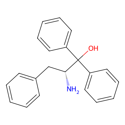 (R)-(+)-2-Amino-1,1,3-triphenyl-1-propanol structure