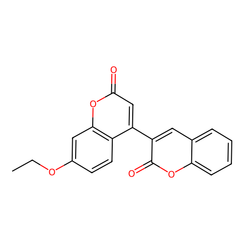 7-Ethoxy-4-(2-oxochromen-3-yl)chromen-2-one structure