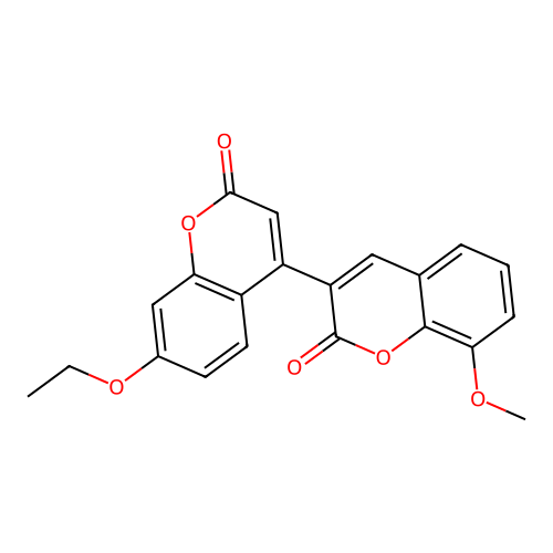3-(7-Ethoxy-2-oxochromen-4-yl)-8-methoxychromen-2-one structure