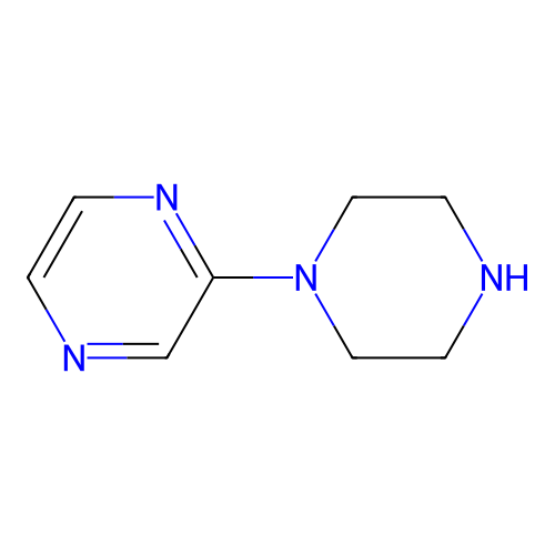 1-Piperazinylpyrazine structure