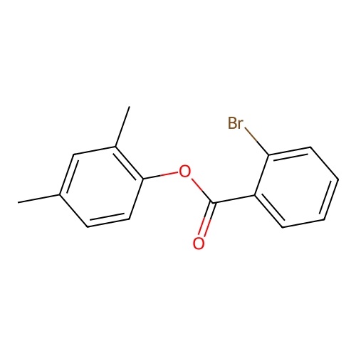 2,4-Dimethylphenyl 2-bromobenzoate structure