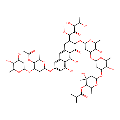 Demethylolivomycin A structure