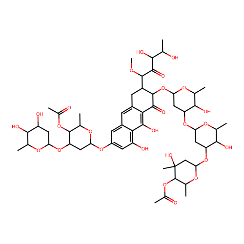 Demethylolivomycin B structure