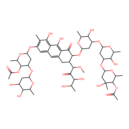 Demethylchromomycin A3 structure