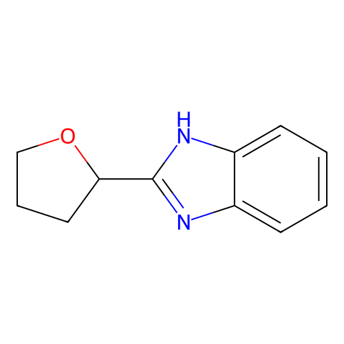 2-(Oxolan-2-yl)-1H-benzimidazole structure