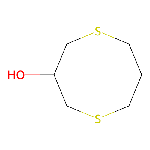 1,5-Dithiacyclooctan-3-ol structure