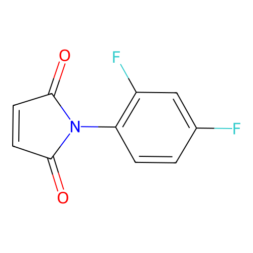 1-(2,4-Difluorophenyl)-1H-pyrrole-2,5-dione structure
