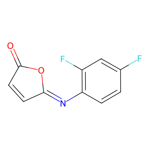 (5z)-5-[(2,4-Difluorophenyl)imino]furan-2(5h)-one structure