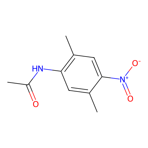 n-(2,5-Dimethyl-4-nitrophenyl)acetamide structure