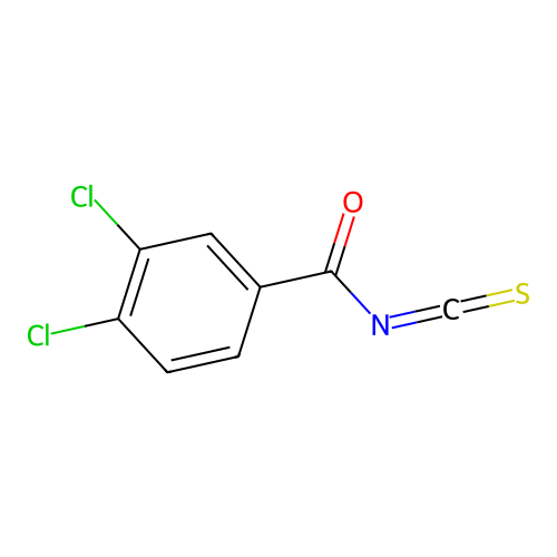 3,4-Dichlorobenzoyl isothiocyanate structure