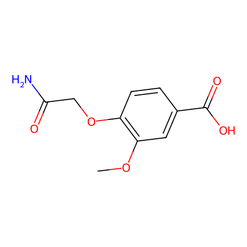 4-(2-Amino-2-oxoethoxy)-3-methoxybenzoic acid structure