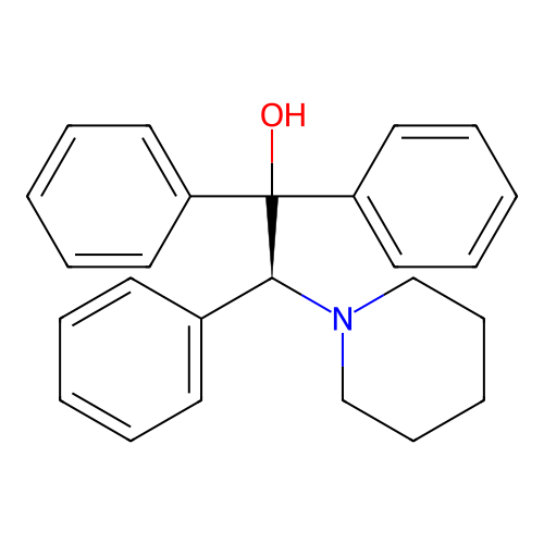 (S)-1,1,2-Triphenyl-2-(piperidin-1-yl)ethanol structure