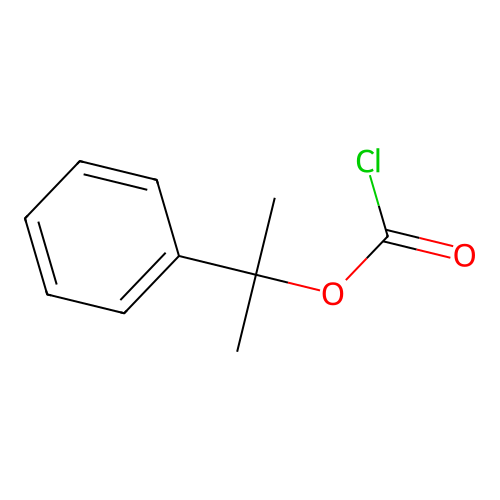 2-Phenylpropan-2-yl carbonochloridate structure
