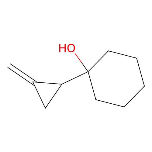 1-(2-Methylenecyclopropyl)cyclohexanol structure