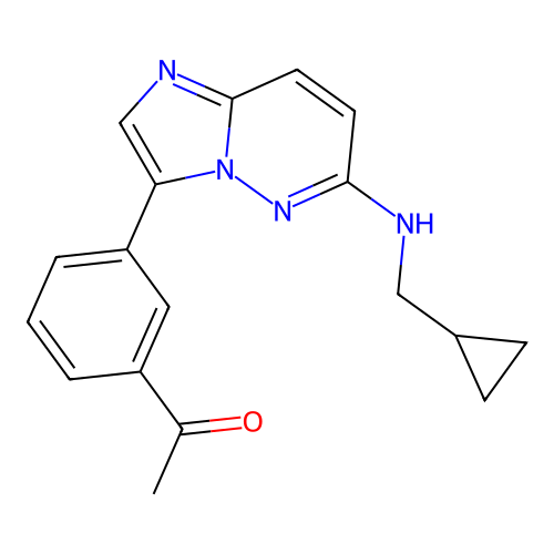 Imidazopyridazin 1 structure