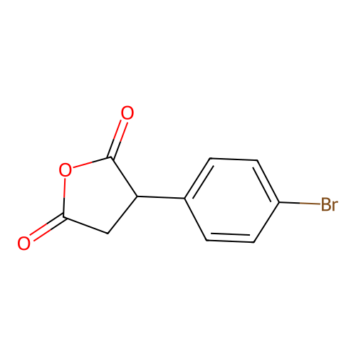 3-(4-Bromophenyl)oxolane-2,5-dione structure