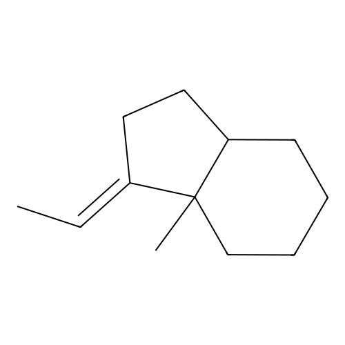 3-ethylidene-3a-methyl-2,4,5,6,7,7a-hexahydro-1H-indene structure