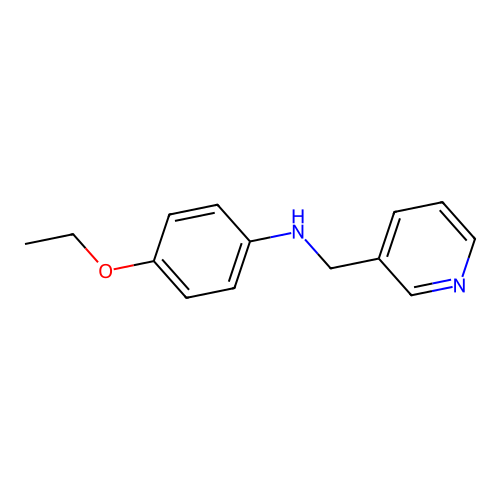 4-ethoxy-N-(pyridin-3-ylmethyl)aniline structure