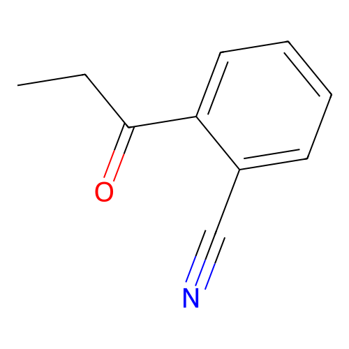 2-丙酰基苯甲腈 structure