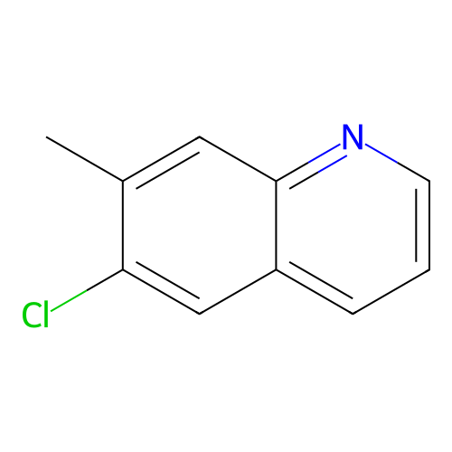 6-Chloro-7-methylquinoline structure