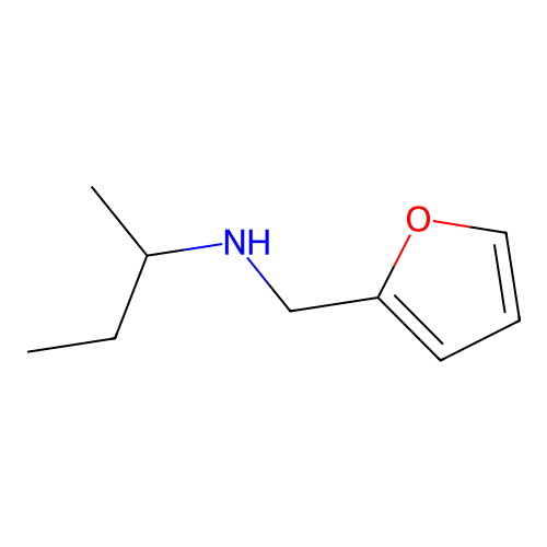 (Butan-2-yl)(furan-2-ylmethyl)amine structure