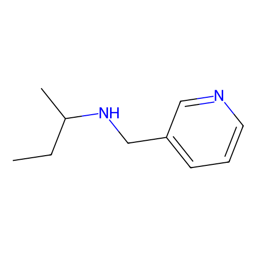 N-(pyridin-3-ylmethyl)butan-2-amine structure
