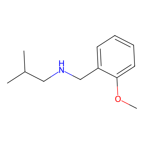 N-(2-Methoxybenzyl)-2-methylpropan-1-amine structure