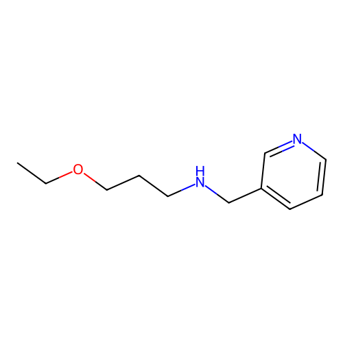 (3-Ethoxypropyl)[(pyridin-3-yl)methyl]amine structure