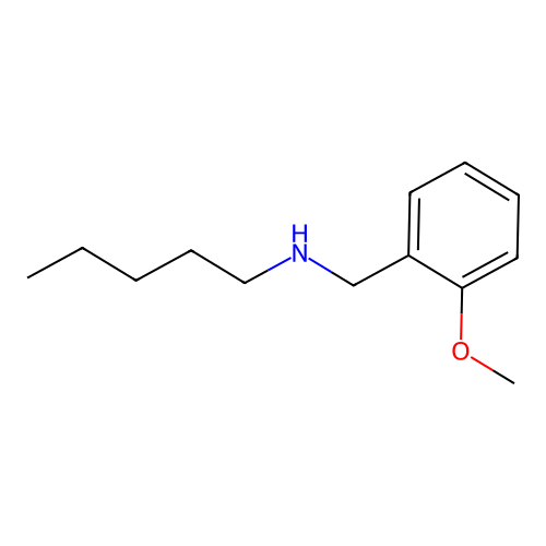 N-[(2-methoxyphenyl)methyl]pentan-1-amine structure