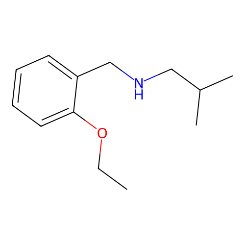 [(2-Ethoxyphenyl)methyl](2-methylpropyl)amine structure