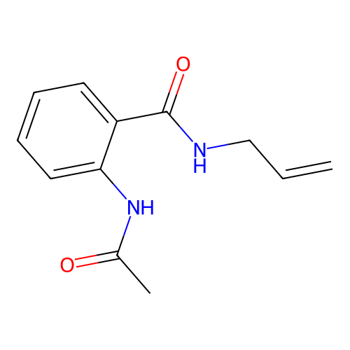 2-(Acetylamino)-N-2-propen-1-ylbenzamide structure