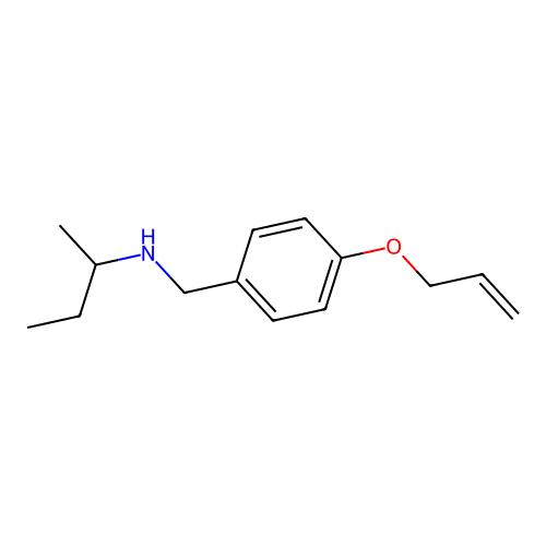N-(4-(Allyloxy)benzyl)butan-2-amine structure