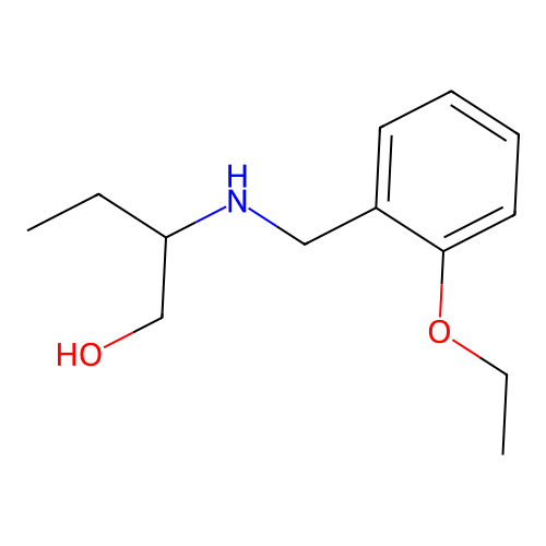 2-[(2-Ethoxybenzyl)amino]butan-1-ol structure