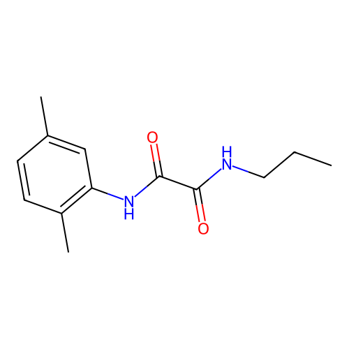N1-(2,5-Dimethylphenyl)-N2-propylethanediamide structure