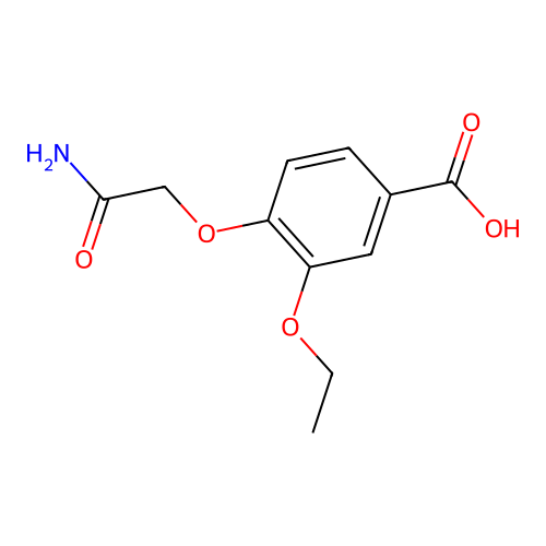 4-(2-Amino-2-oxoethoxy)-3-ethoxybenzoic acid structure