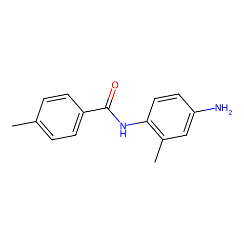 N-(4-amino-2-methylphenyl)-4-methylbenzamide structure